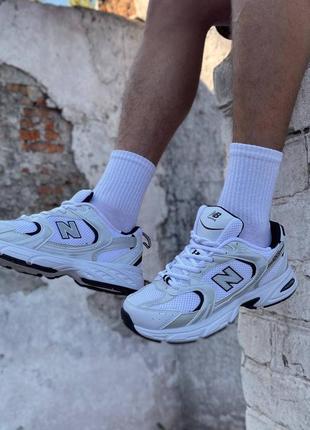 Кросівки new balance 530 white silver black