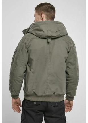 Куртка мужская демисезонная brandit bronx jacket olive (s)6 фото