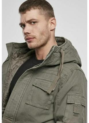 Куртка мужская демисезонная brandit bronx jacket olive (s)5 фото