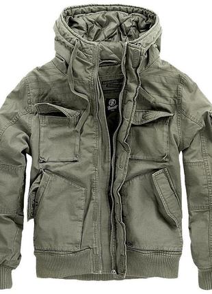 Куртка мужская демисезонная brandit bronx jacket olive (s)1 фото