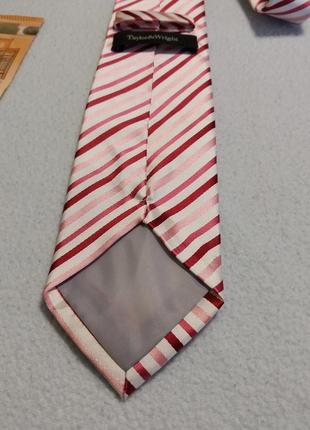 Качественный стильный нарядный брендовый галстук taylor&amp;wright8 фото