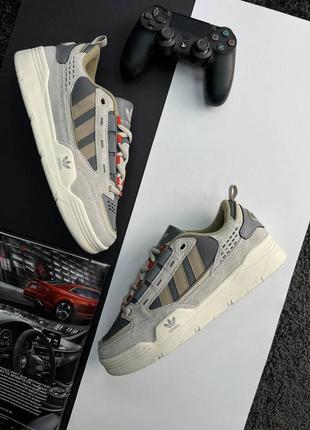 Мужские кроссовки adidas originals adi2000 / адидас / демисезонные / весенние, летние, осенние / обувь / замша / белые, черные, серые, бежевые