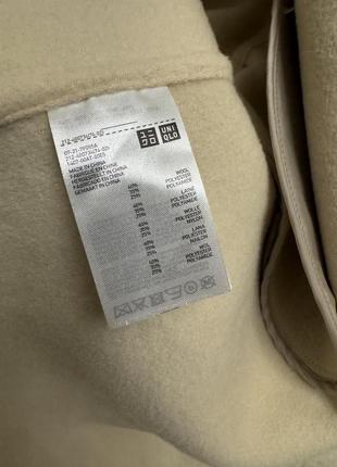 Женское шерстяное пальто кимоно uniqlo8 фото