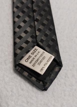 Качественный стильный элегантный брендовый галстук burton made in u.k.4 фото