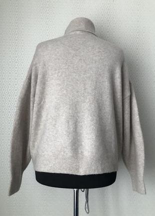 Стильный трендовый теплый свитер оверсайз от h&m, размер  xl (l-3xl)7 фото