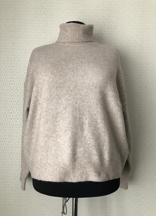 Стильный трендовый теплый свитер оверсайз от h&m, размер  xl (l-3xl)3 фото