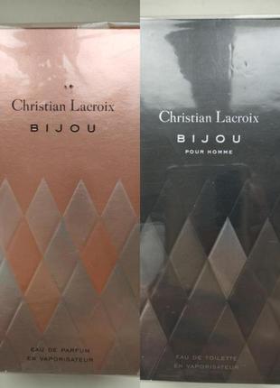 Avon christian lacroix bijou for her him