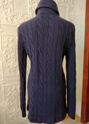 Чоловічий кардиган светр polo ralph lauren cable knit шерсть ягняти.6 фото