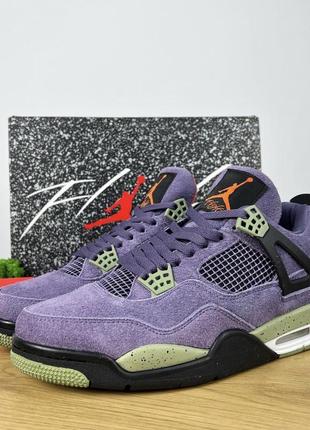 Кроссовки nike air jordan 4 iv "canyon purple”