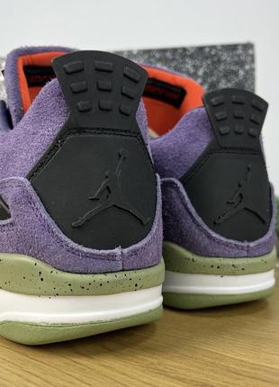 Кроссовки nike air jordan 4 iv "canyon purple”5 фото