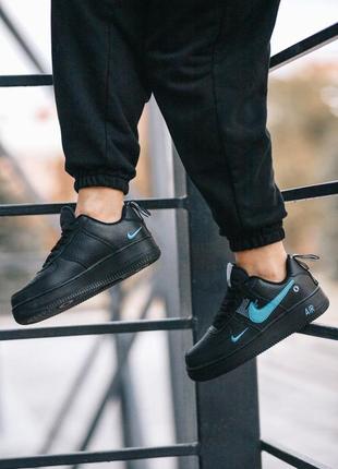 Кросівки nike air force black5 фото