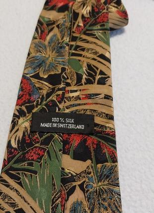 Люксовый качественный стильный галстук 100% шелк8 фото
