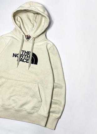 Идеальное состояние бежевое худи с флисом the north face3 фото