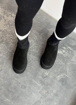 Угги угги угги ugg dipper boots black5 фото