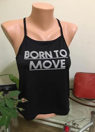 Майка кроп топ s m