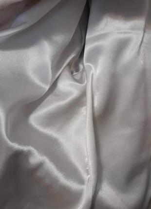 Шуба натуральный мех белая стриженая норка крестовка поперечка фасон бочечка9 фото