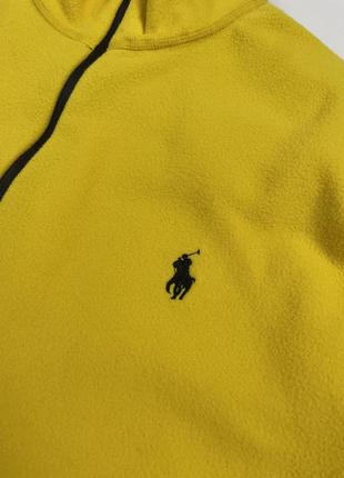 Флісовий лонгслив polo ralph lauren 1/3 zip fleece4 фото