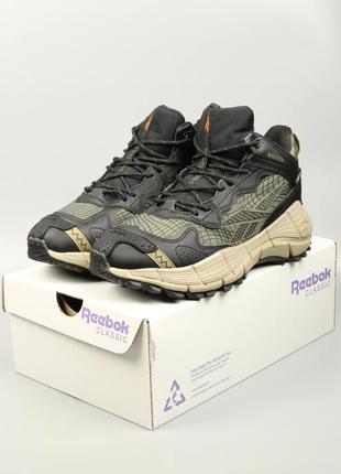 Кроссовки reebok zig kinetica 2.5 edge khaki fur8 фото