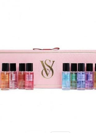 Подарочный набор спреев виктория секрет ultimetate mist discovery set victoria’s secret