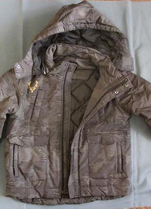 Куртка зимняя детская, размер 140 (one by one)