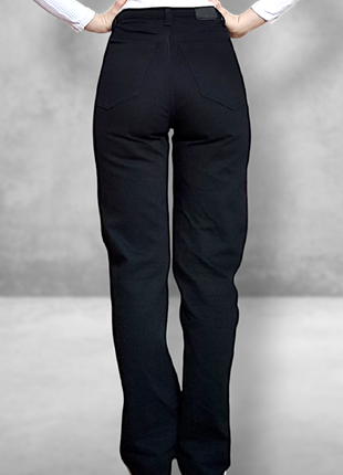 Жіночі чорні джинси weekday rowe4 фото
