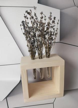 Декоративна ваза із наповненням3 фото