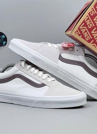 Нові кеди vans old skool sk8 low кеды ванс кроссовки замшевые