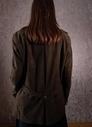 Винтажный замшевый пиджак бренда shneiders salzburg4 фото