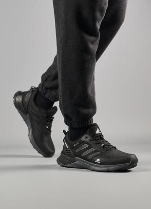 Мужские кроссовки adidas equipment terrex fleece / адидас / утепленные / зимние / обувь / водонепроницаемые / флис / спортивные / черные, серые