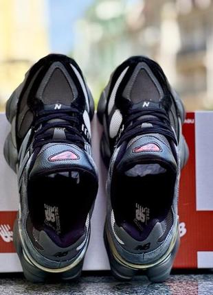 Кроссовки new balance 9060 black grey