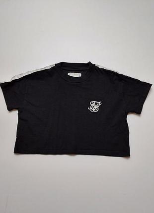 Укорочена футболка з лампасами siksilk