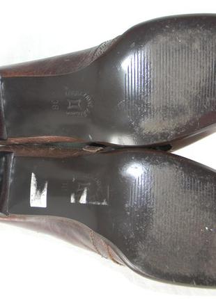 Жіночі шкіряні туфлі manfield р. 38 дл.ст 25см5 фото