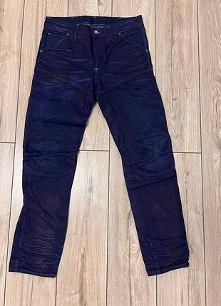 Чоловічі джинси g-star raw blue 3d low tapered upcycle denim 32х32