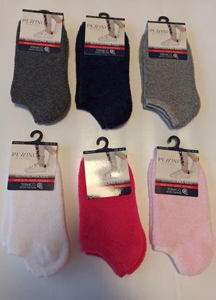 Класичні махрові термошкарпетки італійської фірми pezzins з натуральним складом.1 фото