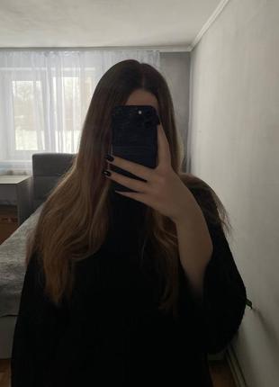 Чорна базова кофта від atmosphere4 фото