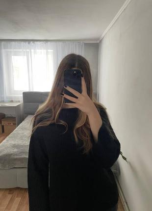Чорна базова кофта від atmosphere1 фото