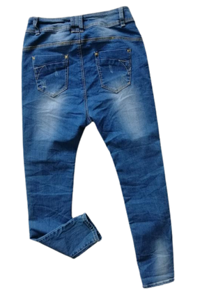 Крутые женские джинсы с матней monday premium m в прекрасном состоянии4 фото