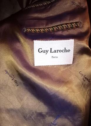 Пиджак в гусиную лапку от guy laroche7 фото