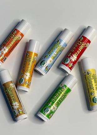 Органічні бальзами для губ sierra bees organic lip balm 1 шт