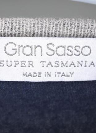 Gran sasso merino мужской итальянский свитер премиум качества размер s