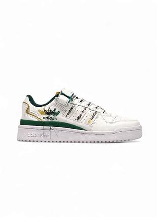 Adidas forum low
•white green•