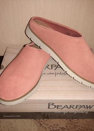 Bearpaw.сабо.нат кожа.р 39-40.сша