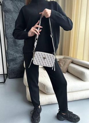 👜 Geantă GUESS Abey VB HWVB85 58060 BLA