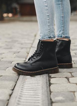 Кожаные ботинки dr.martens распродаж