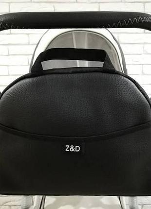 Сумка эко кожа z&amp;d польша, сумка на коляску, сумка для коляски, сумка для детского...