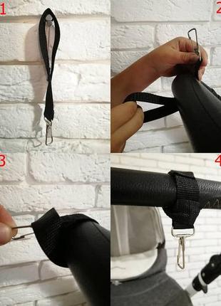 Сумка эко кожа z&amp;d польша, сумка на коляску, сумка для коляски, сумка для детского...