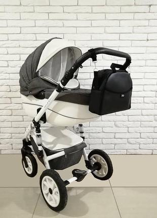 Сумка эко кожа z&amp;d польша, сумка на коляску, сумка для коляски, сумка для детского...