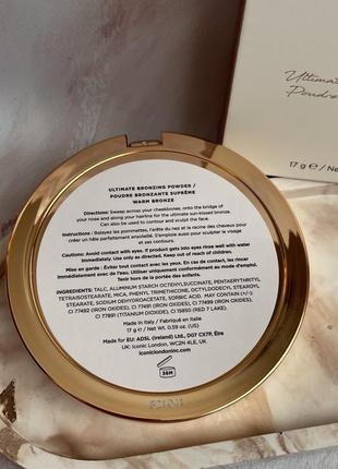 Бронзер для обличчя iconic london ultimate bronzing powder