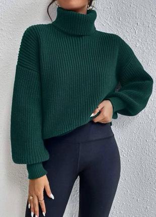Женские теплый свитер зима светр теплий