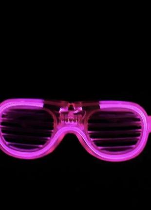 Окуляри, що світяться з led-підсвіткою8 фото